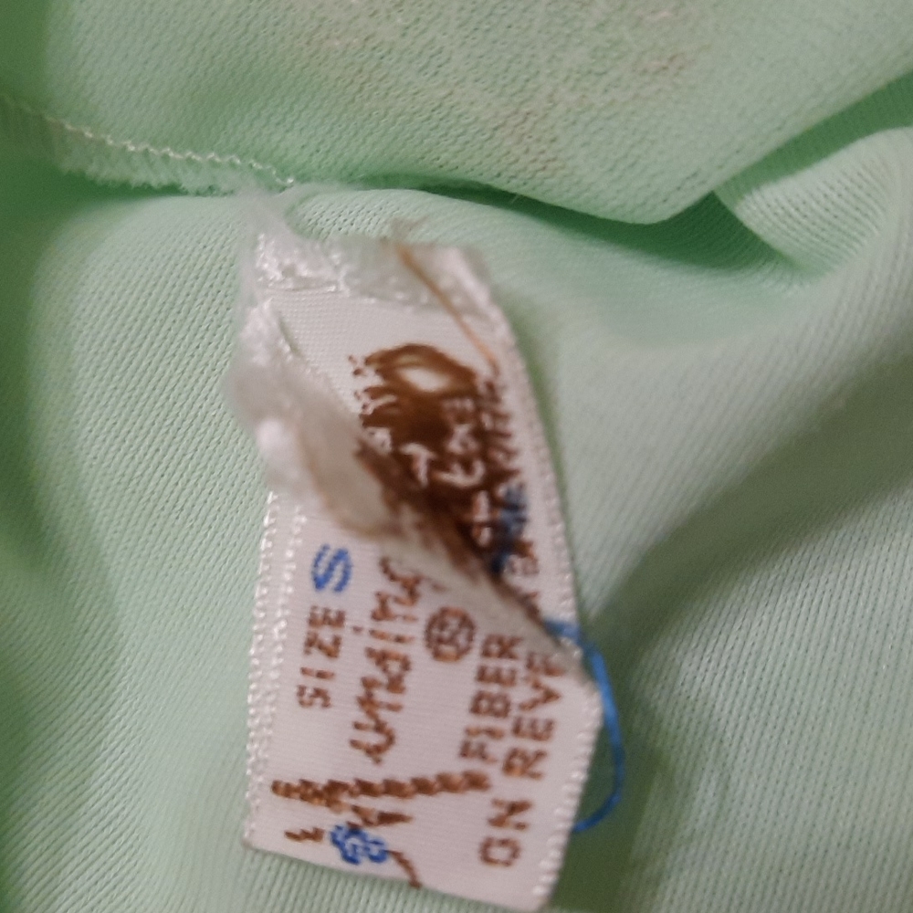 Munsingwear pastel green 2 piece gown/top set SZ S - Picture 15 of 15